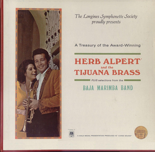 Herb Alpert And The Tijuana Brass*, Baja Marimba Band - A Treasury Of Herb Alpert And The Tijuana Brass Plus Selections From The Baja Marimba Band - LP