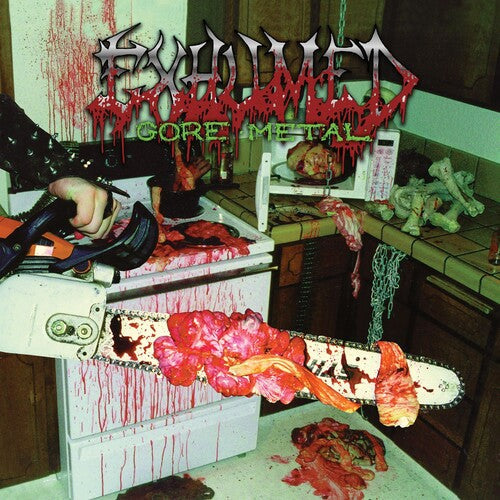 Exhumed GORE METAL (25TH ANNIVERSARY EDITION) New Slime Green Colored Vinyl LP