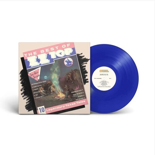 Zz Top Best Of ZZ Top BLUE VINYL LP