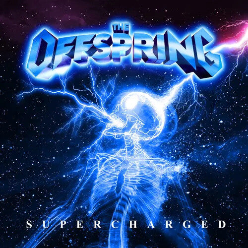 The Offspring SUPERCHARGED New Limited Edition Blue Marbled Colored Vinyl LP