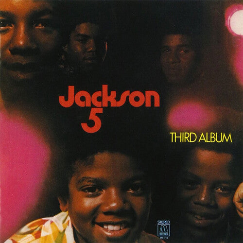 The Jackson 5 THIRD ALBUM New Limited Edition Red Colored Vinyl Record LP