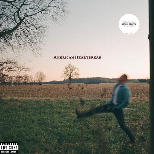 Zach Bryan AMERICAN HEARTBREAK New Sealed Black Vinyl Record 3 LP